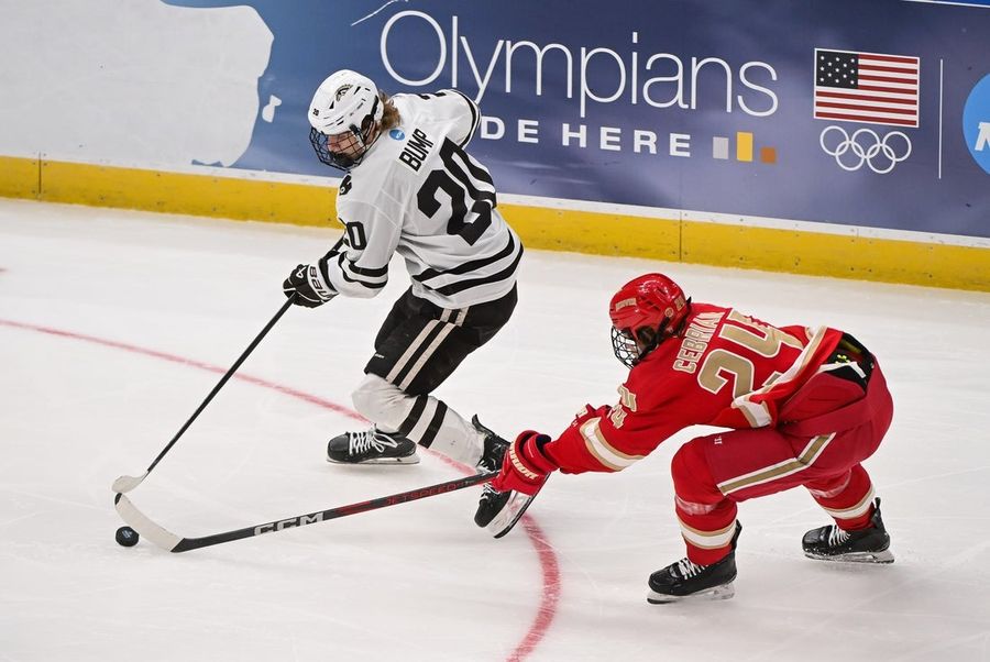 NCAA Hockey: Frozen Four-Semifinals-Game One-Western Michigan vs Denver