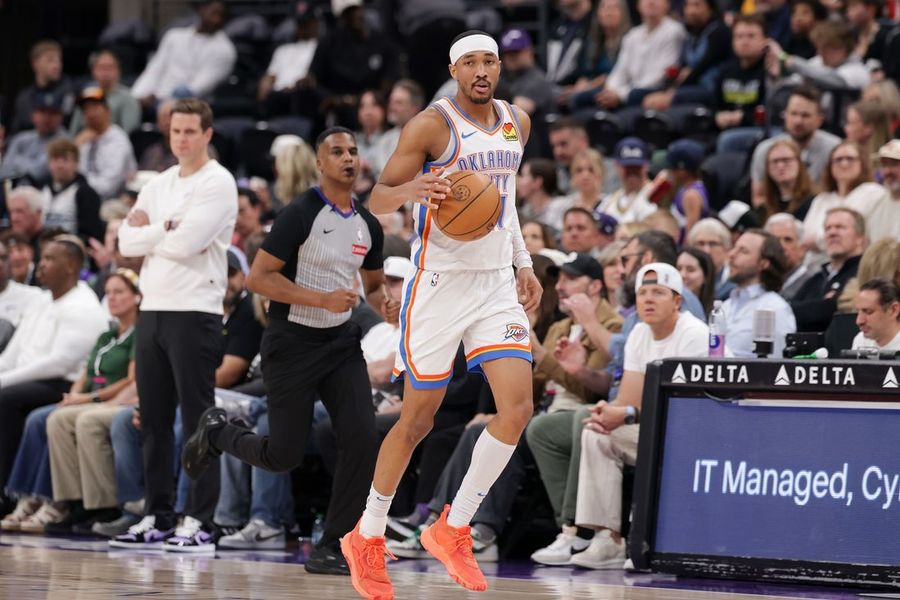 NBA: Oklahoma City Thunder at Utah Jazz