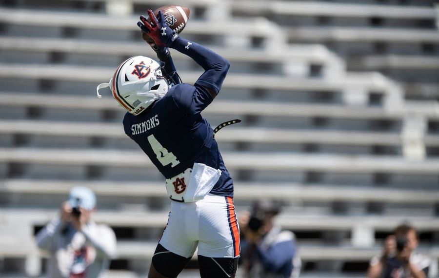 Auburn WR Malcolm Simmons arrested for domestic assault