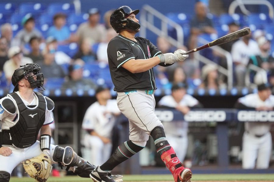 MLB: Arizona Diamondbacks at Miami Marlins