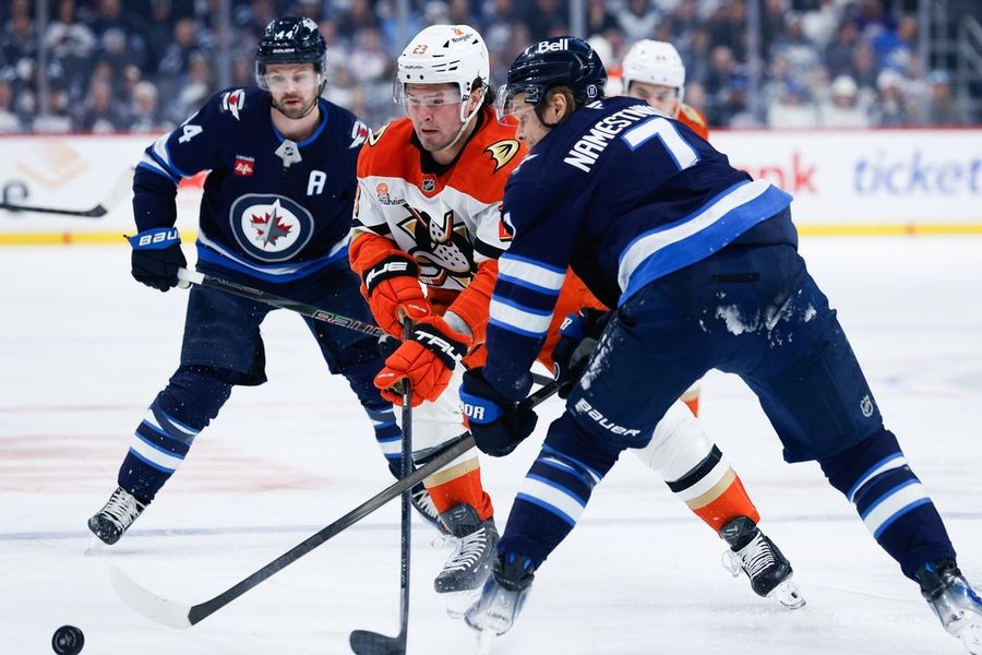 NHL: Anaheim Ducks at Winnipeg Jets
