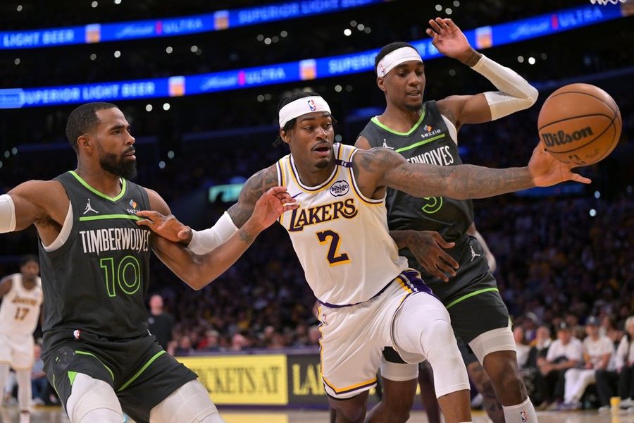 NBA: Playoffs-Minnesota Timberwolves at Los Angeles Lakers