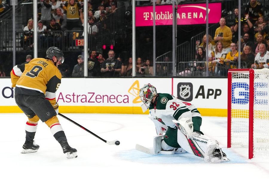 NHL: Cup Cup Playofs-Minsota Wild Vegas Golden Lights