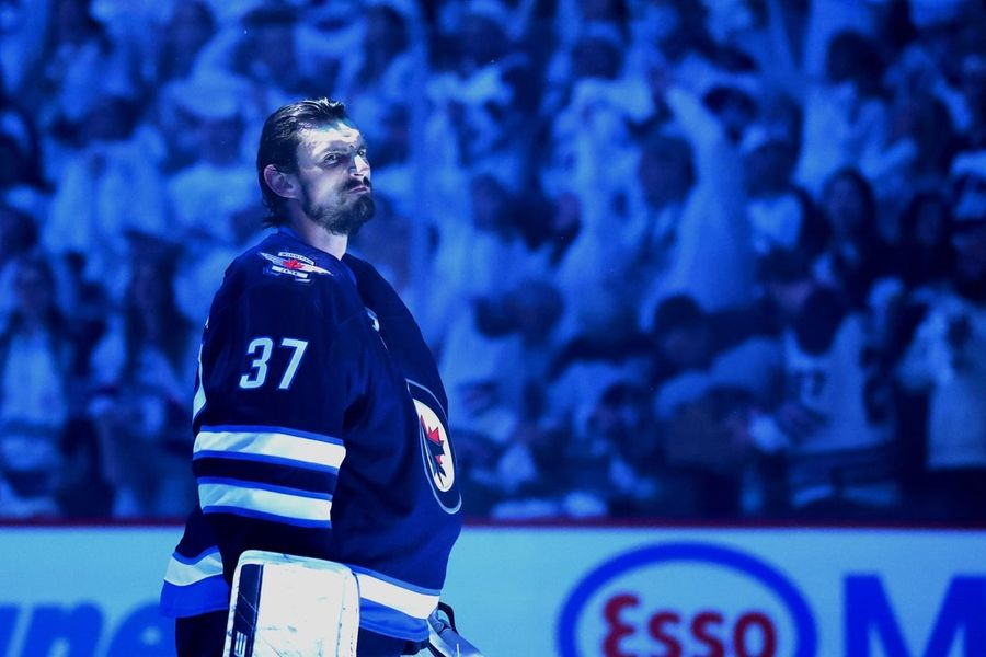 NHL: Stanley Cup Playoffs-St. Louis Blues at Winnipeg Jets