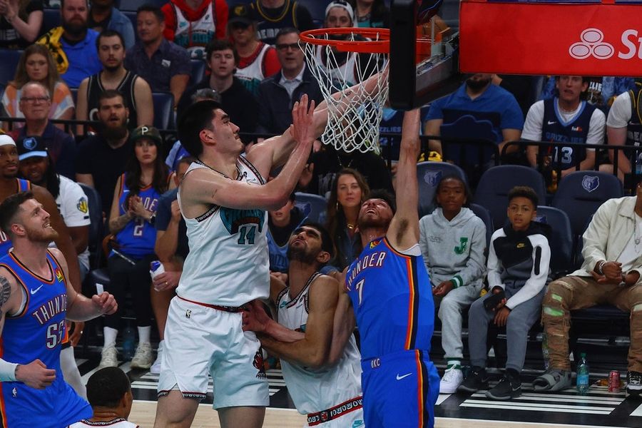 NBA: Playoffs-Oklahoma City Thunder at Memphis Grizzlies
