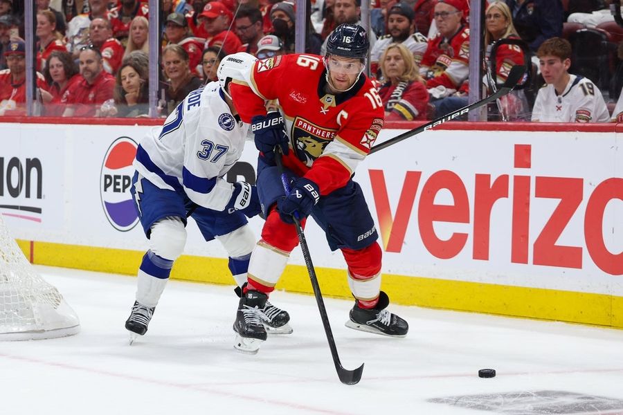 NHL: Stanley Cup Playoffs-Tampa Bay Lightning at Florida Panthers
