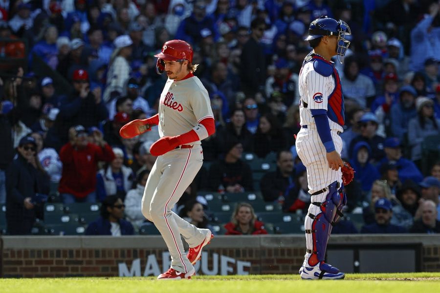 MLB: Philadelphia Phillies at Chicago Cubs