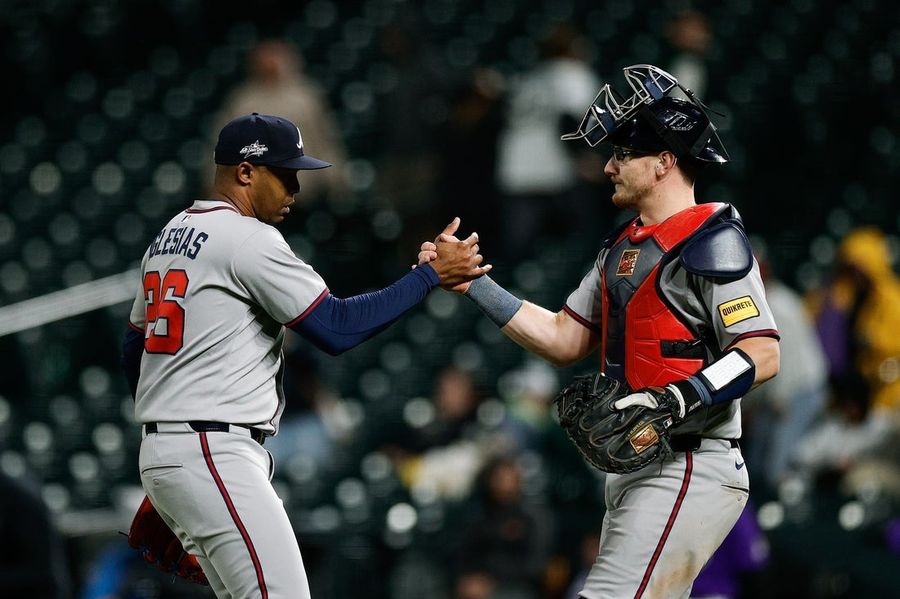 MLB: Atlanta Braves in Colorado Rockies