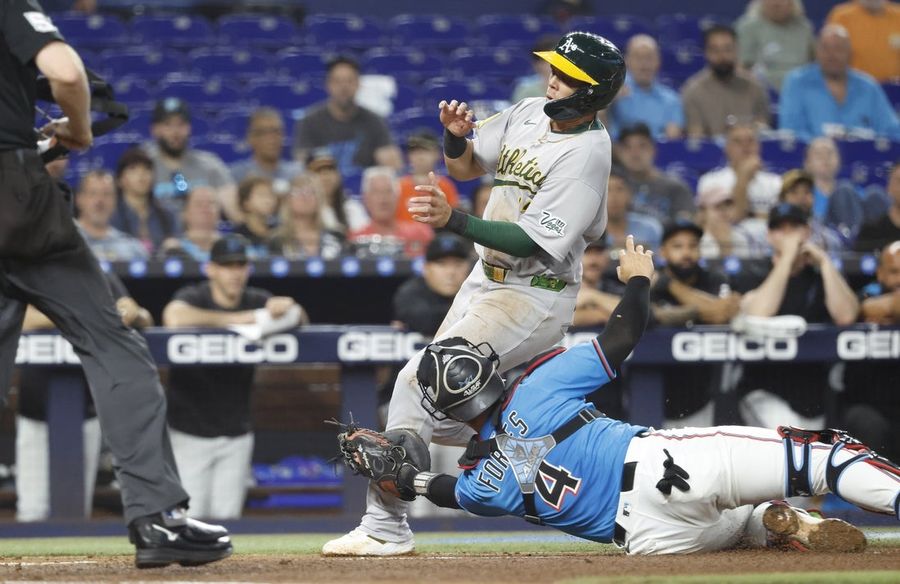 MLB: Athletics at Miami Marlins