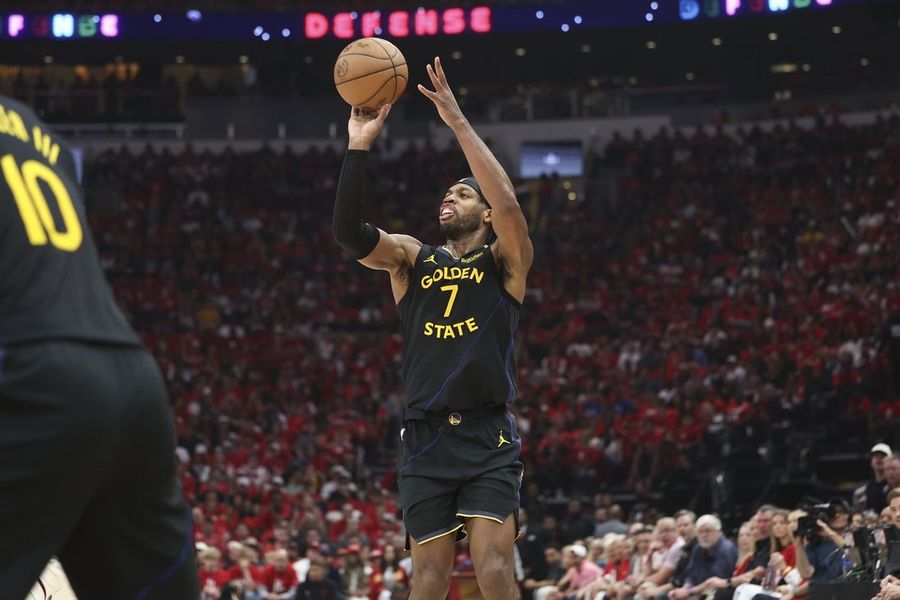 NBA: Playoff-Golden State Warriors in Houston Rockets