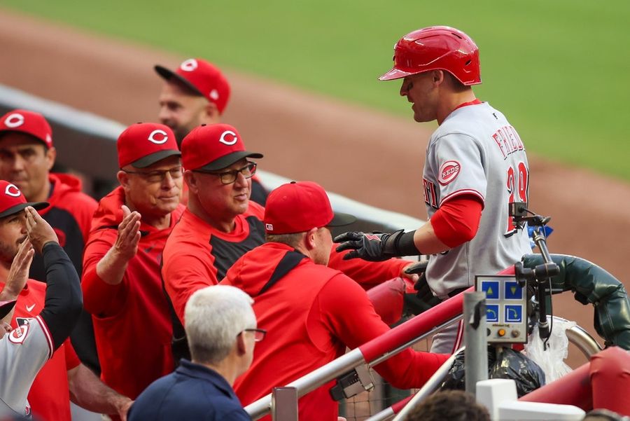 MLB: Cincinnati Reds at Atlanta Braves
