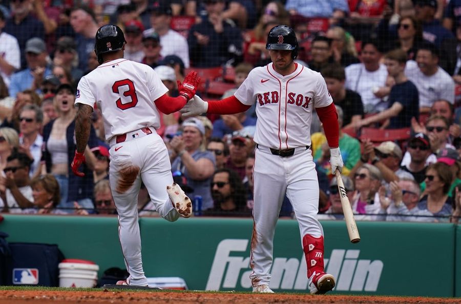MLB: Texas Rangers at Boston Red Sox