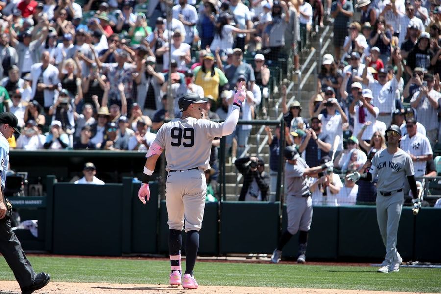 MLB: New York Yankis in Athletics