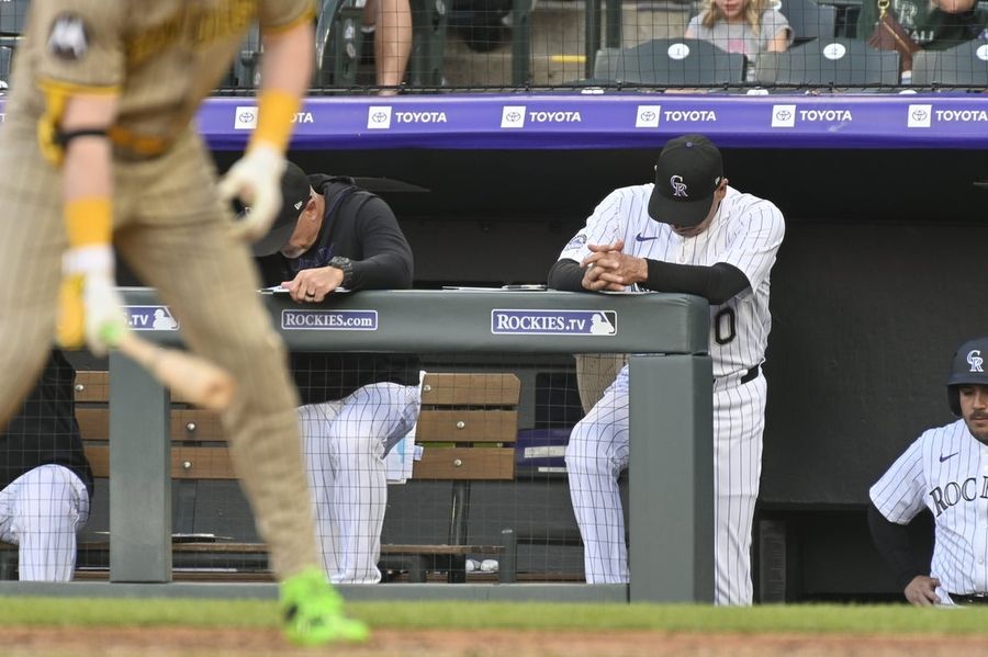 MLB: San Diego Padres at Colorado Rockies