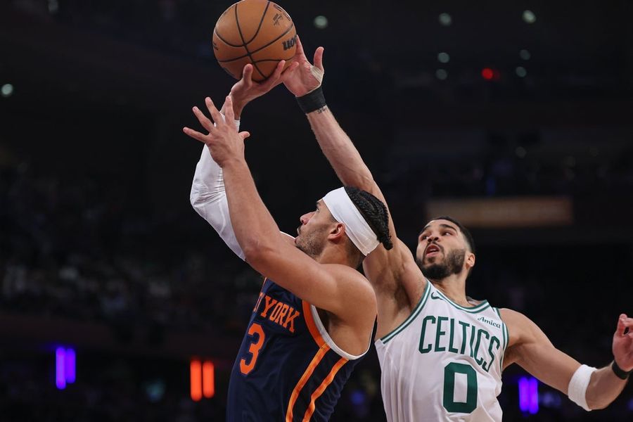 NBA: Playoffs-Boston Celtics en New York Knicks