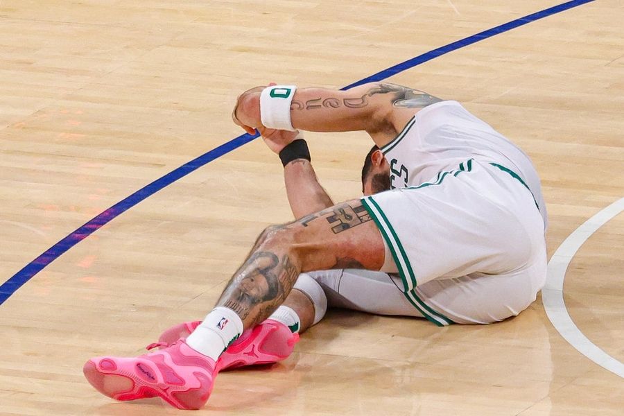 NBA: Playoffs-Boston Celtics at New York Knicks