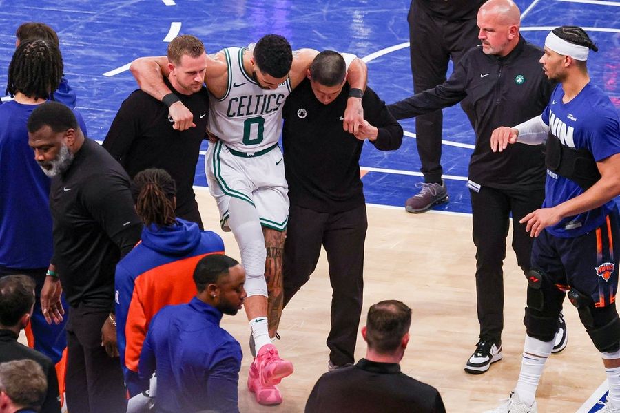NBA: Playoff-Boston Celtics in New York Nax