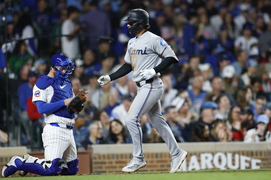 MLB: Miami Marlins in Chicago Cub