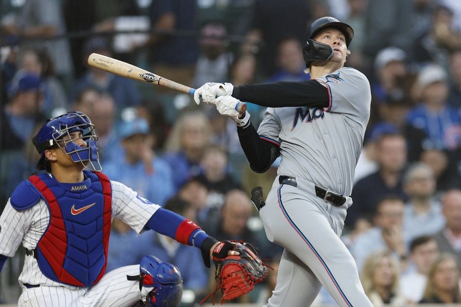 MLB: Miami Marlins at Chicago Cubs