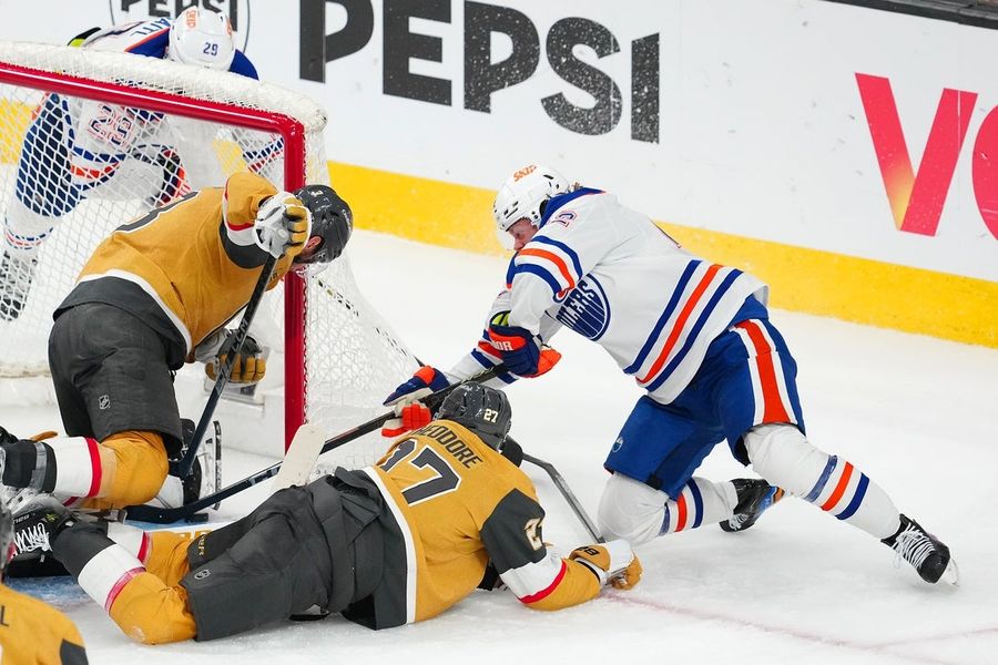 NHL: Admonton Oilers at Vegas Golden Nights