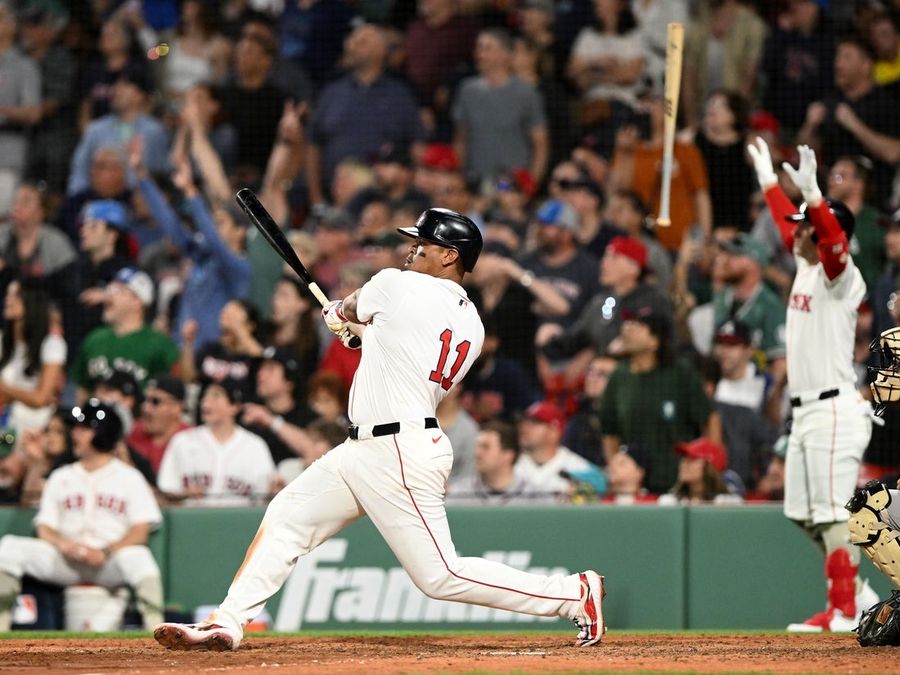 MLB: Atlanta Braves in Boston Red Sox