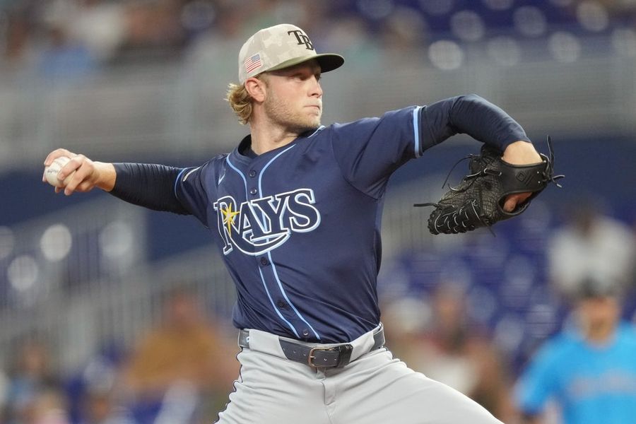 MLB: Tampa Bay rays in Miami Marlins