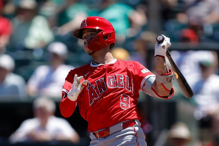 MLB: Los Angeles Angels at Athletics