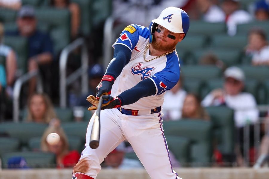 MLB: San Diego Padres at Atlanta Braves