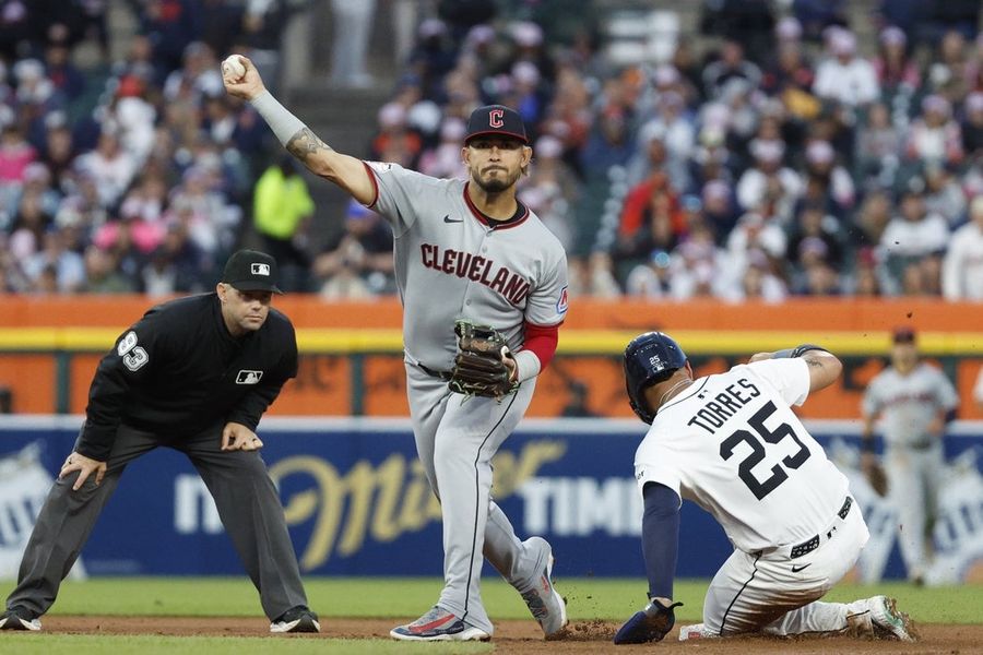 MLB: Cleveland Guardians at Detroit Tigers