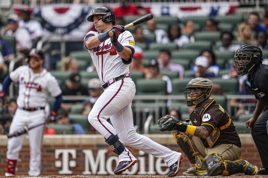 MLB: San Diego Padres at Atlanta Braves