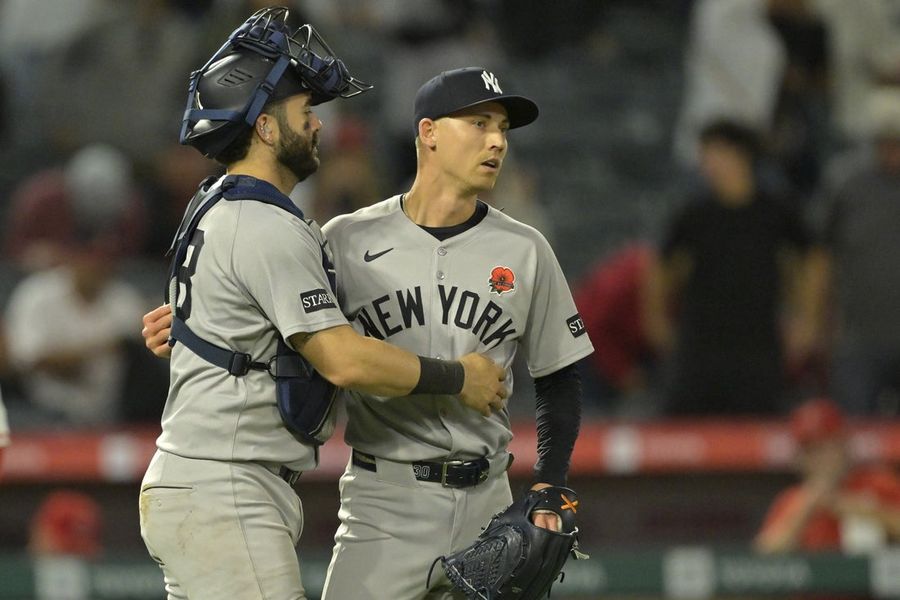 MLB: New York Yankis at Los Angeles Angels