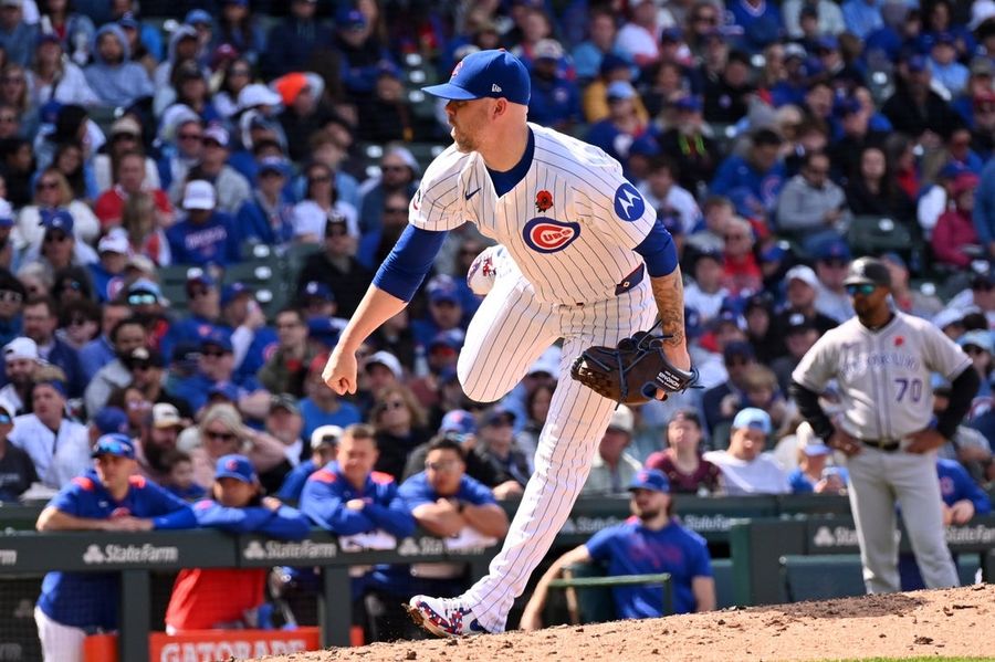MLB: Colorado Rockies at Chicago Cubs