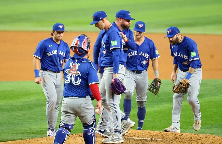 MLB: Toronto Blue Jays at Texas Rangers