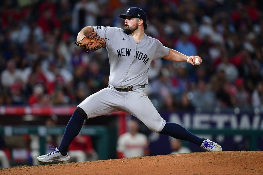 MLB: New York Yankis at Los Angeles Angels