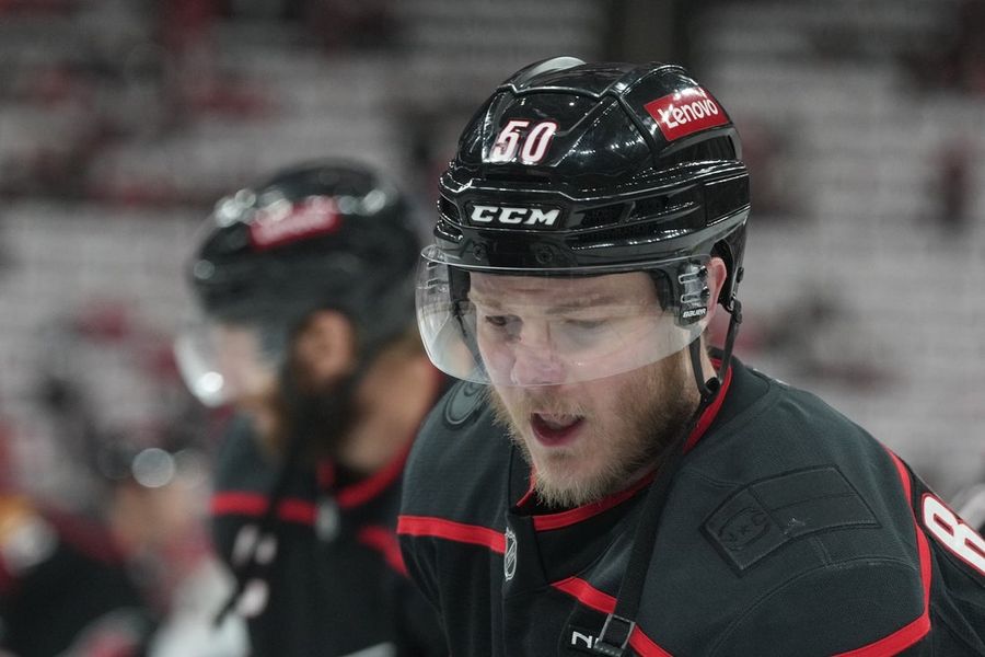 NHL: Playoffs Stanley Cup-Florida Panthers nos furacões da Carolina