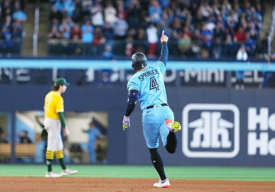 MLB: Athletics at Toronto Blue Jays
