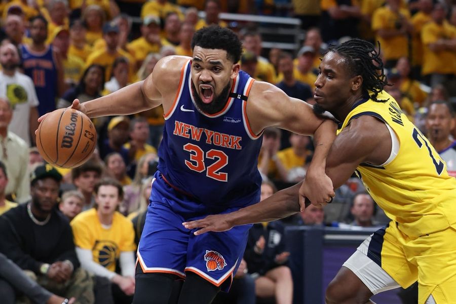 NBA: Playoffs-New York Knicks at Indiana Pacers