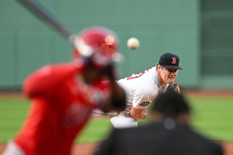 MLB: Los Angeles Angels at Boston Red Sox