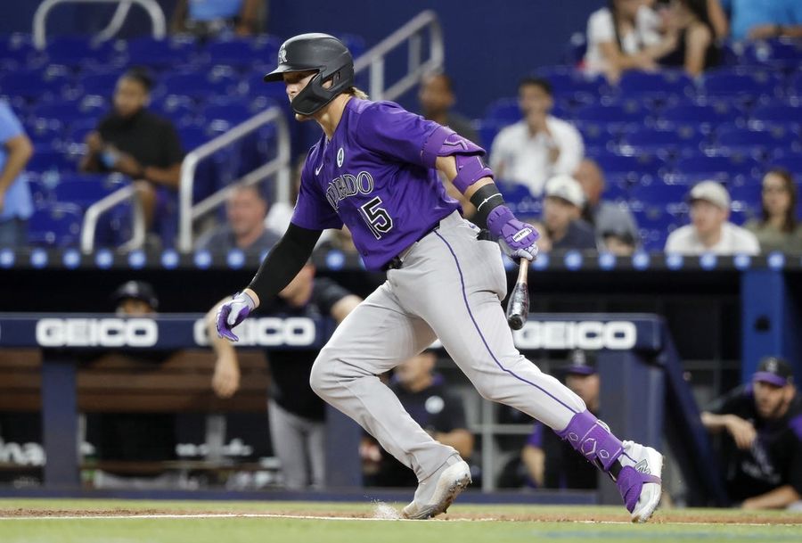 MLB: Colorado Rockies in Miami Marlins