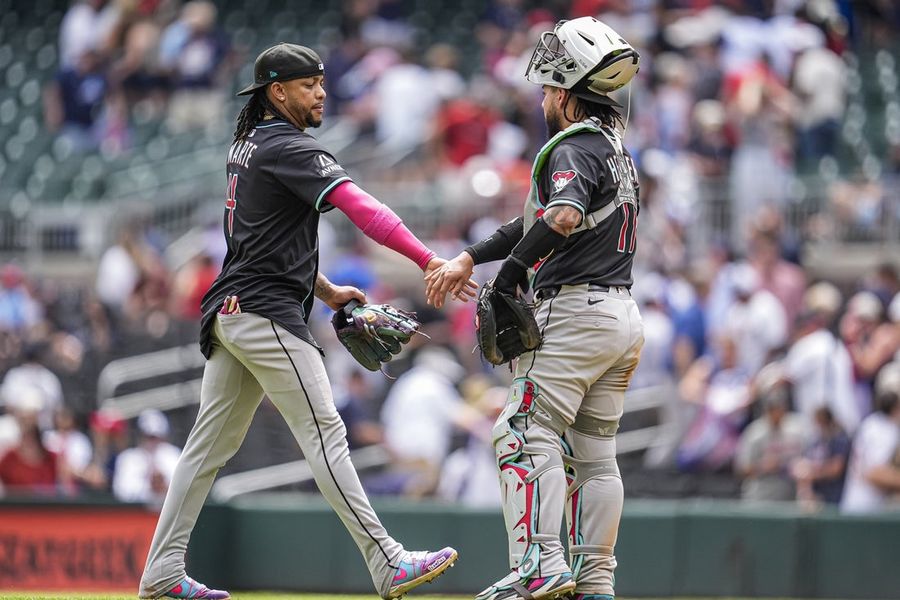 MLB: Arizona Diamondback in Atlanta Braves