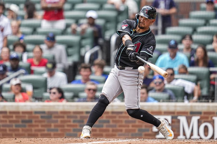 MLB: Arizona Diamondbacks at Atlanta Braves