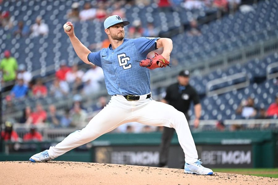 MLB: Texas Rangers at Washington Nationals