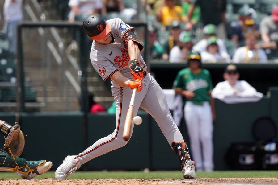 MLB: Baltimore Oriols in Athletics