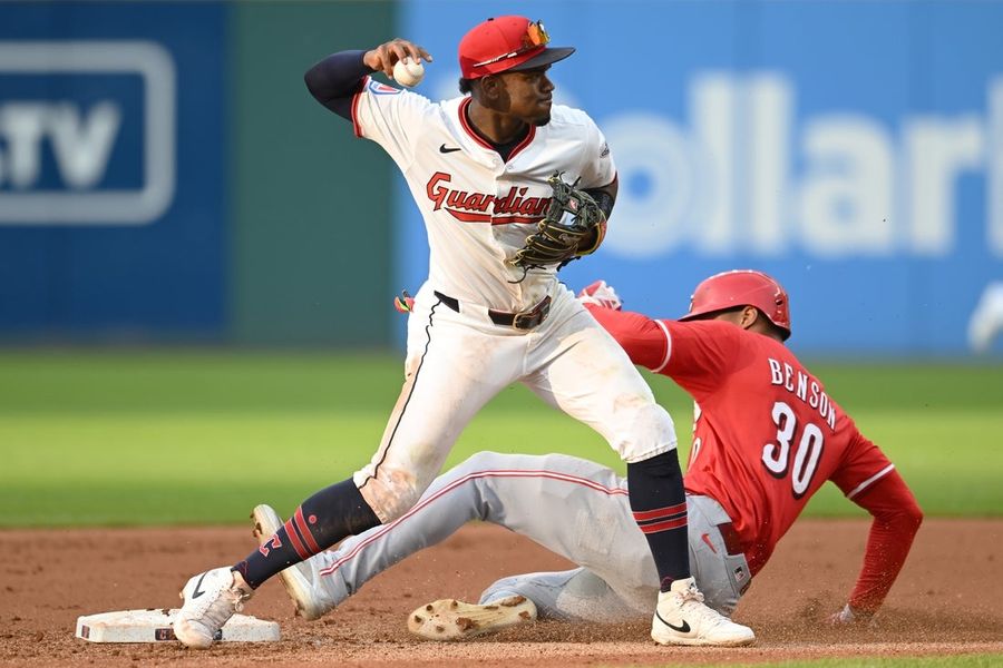 MLB: Cincinnati Reds in Cleveland Guardian