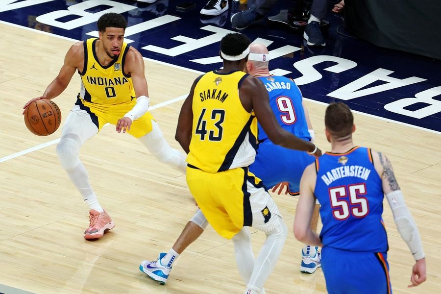 NBA: Finals-Oklahoma City Thunder at Indiana Pacers