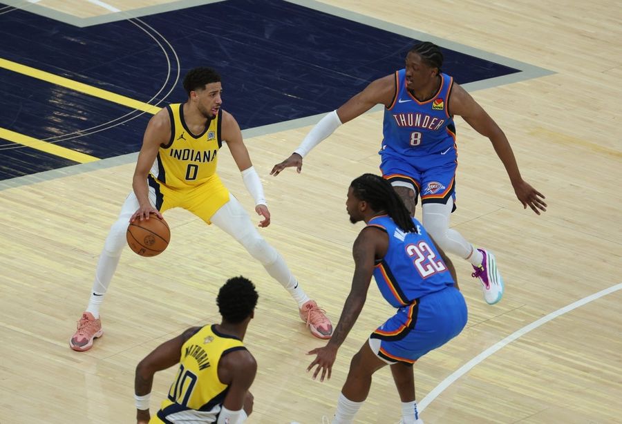 NBA: Finals-Oklahoma City Thunder at Indiana Pacers