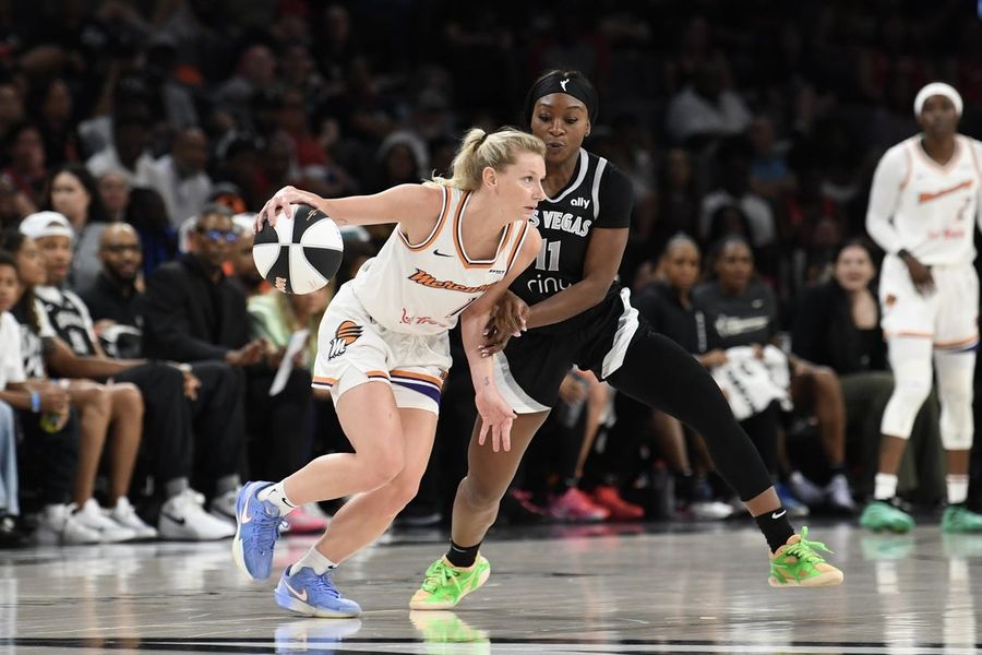 WNBA: Phoenix mercury in Las Vegas Aces