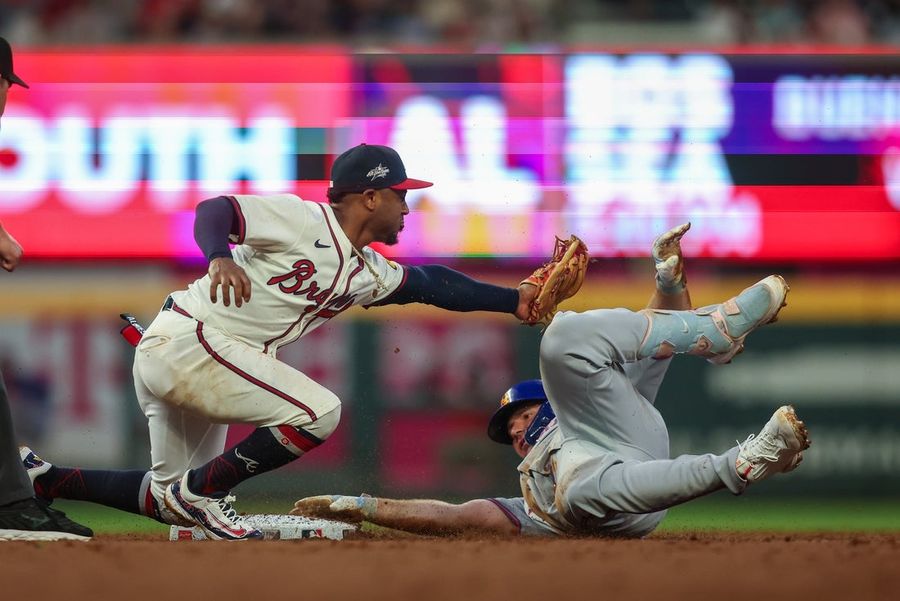 MLB: New York Met's in Atlanta Braves