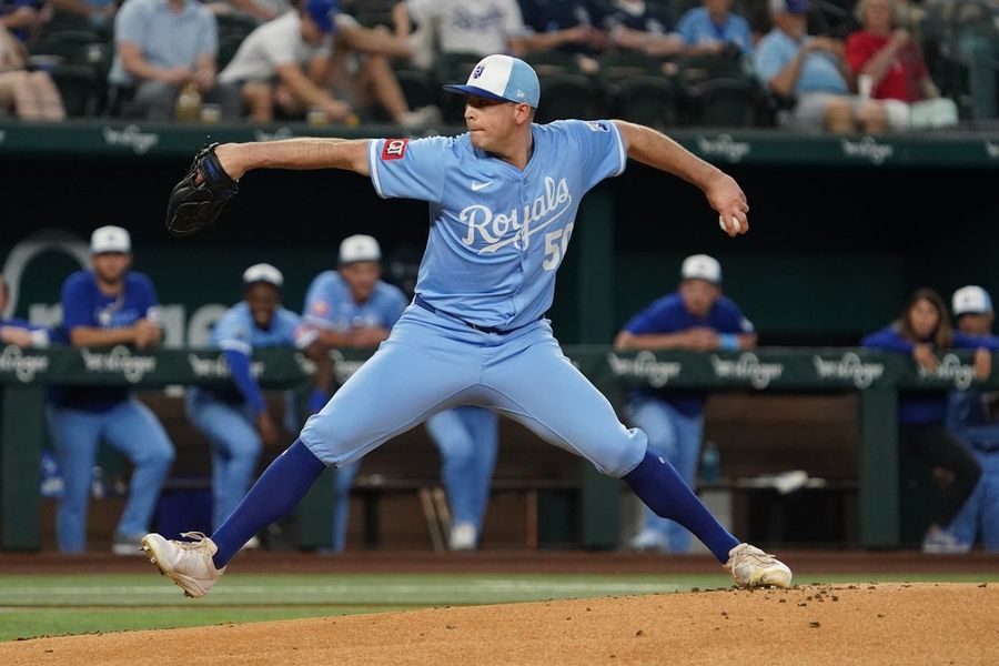 MLB: Kansas City Royals at Texas Rangers