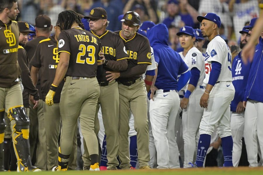 MLB: San Diego Padres at Los Angeles Dodgers